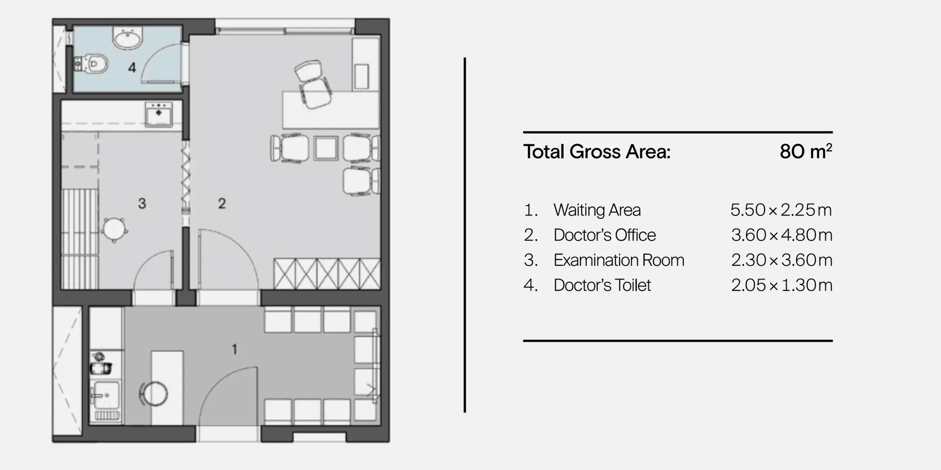 Clinic Floor Plan Meditown