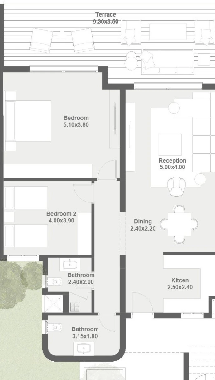Floating Chalet Floor Plan Seashell Ras El Hekma