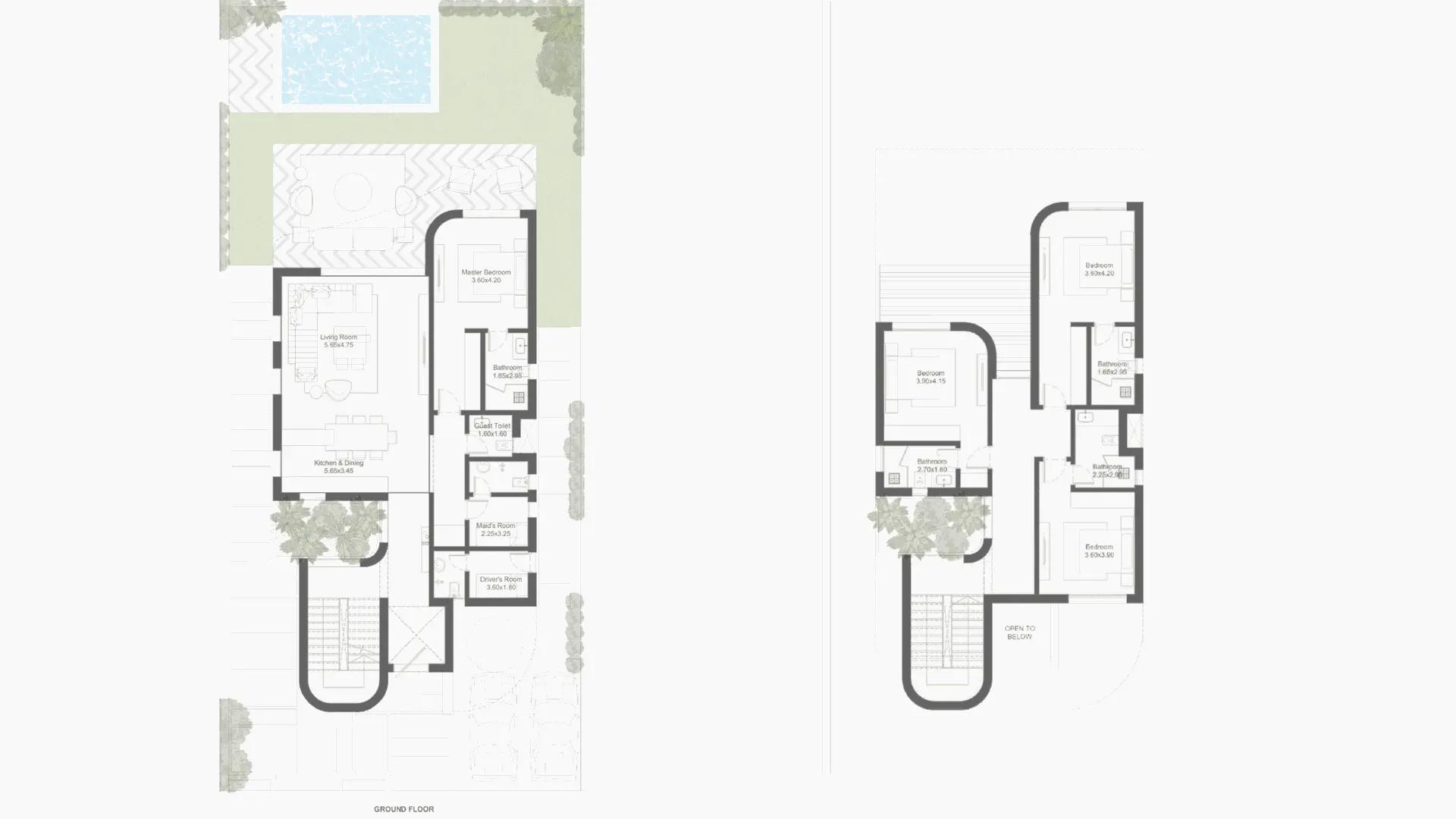 villa 06 seashell Ras El Hekma Layout