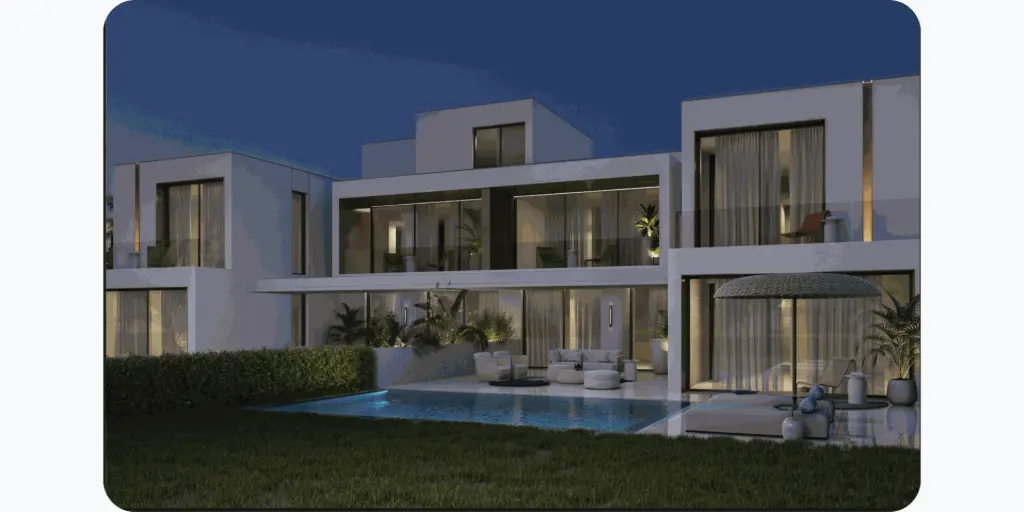 Playa Ras EL Hekma Backyard 3 bedroom Chalet.